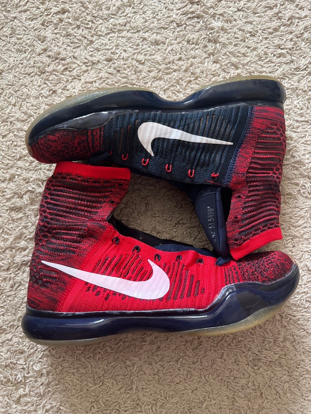 Nike Kobe 10 Elite High American Basketball Shoes Men's 10